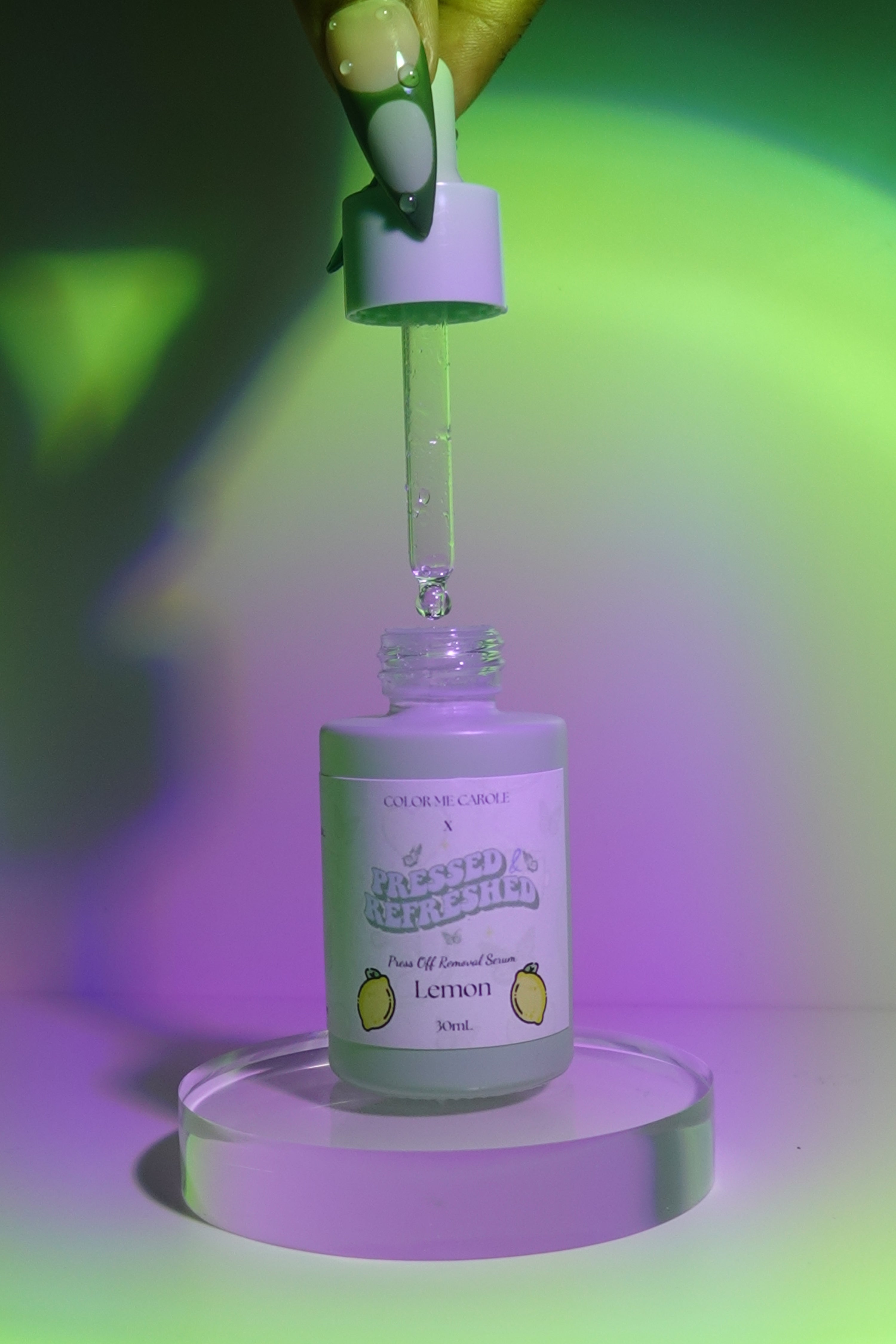 Press OFF - Press On Removal Serum