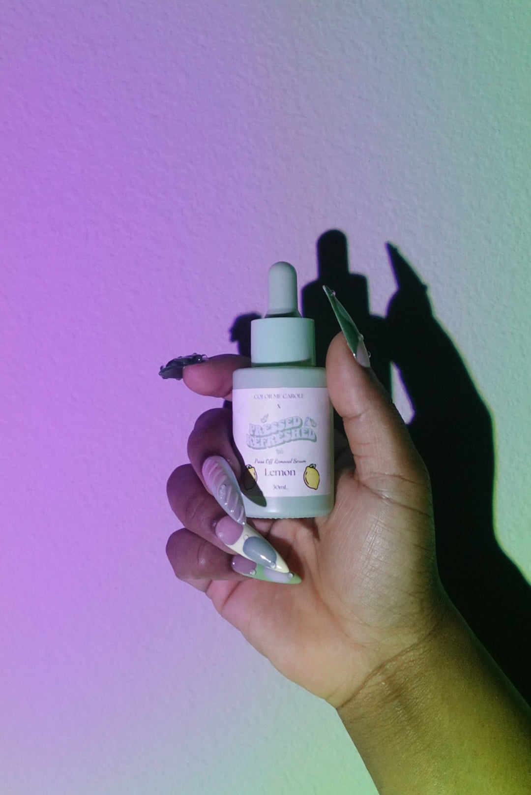 Press OFF - Press On Removal Serum