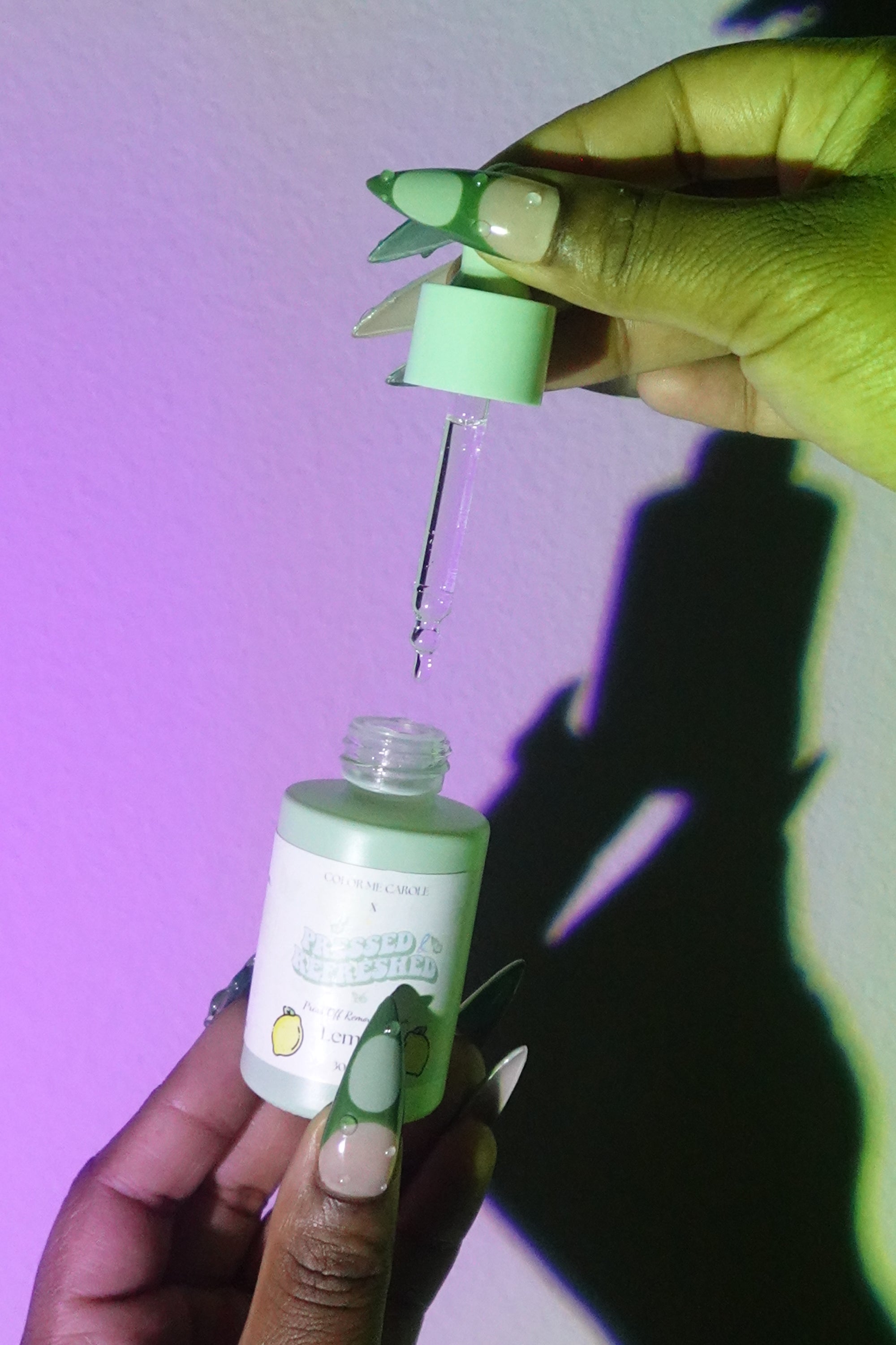Press OFF - Press On Removal Serum