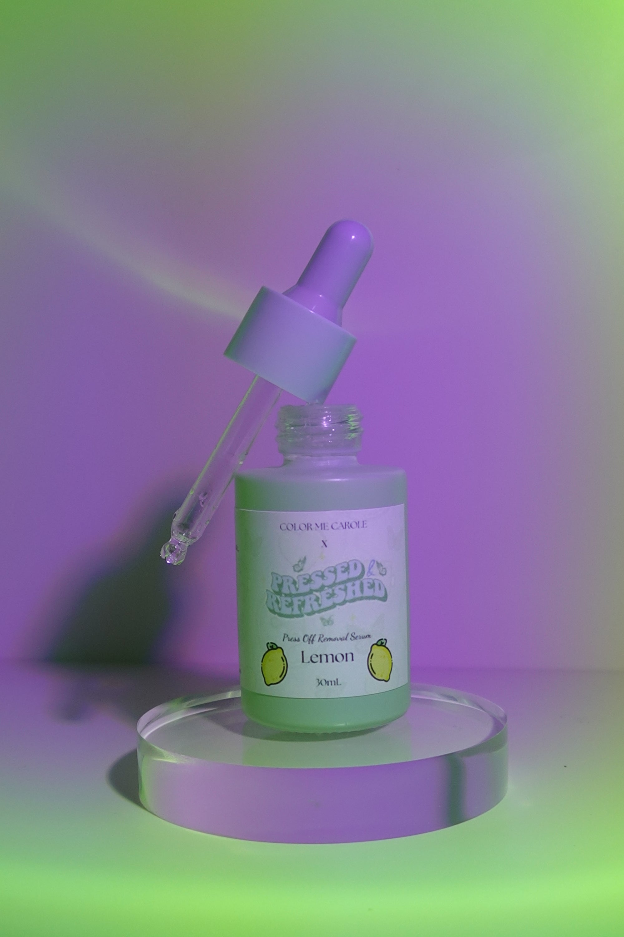 Press OFF - Press On Removal Serum