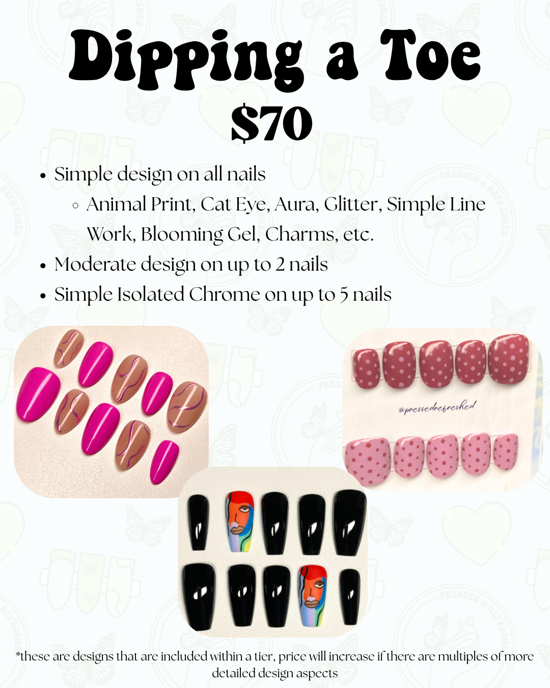 Design Tiers (NOT FOR SALE)