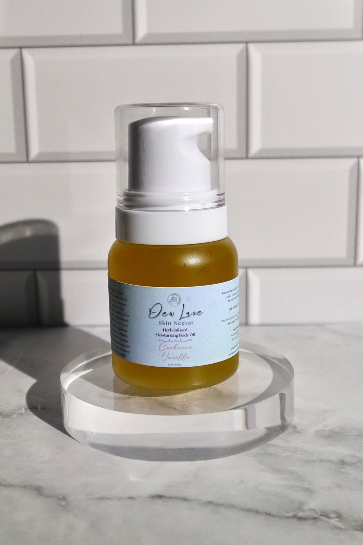 Dew Luxe: Skin Nectar | Herb Infused Body Oil - Unscented