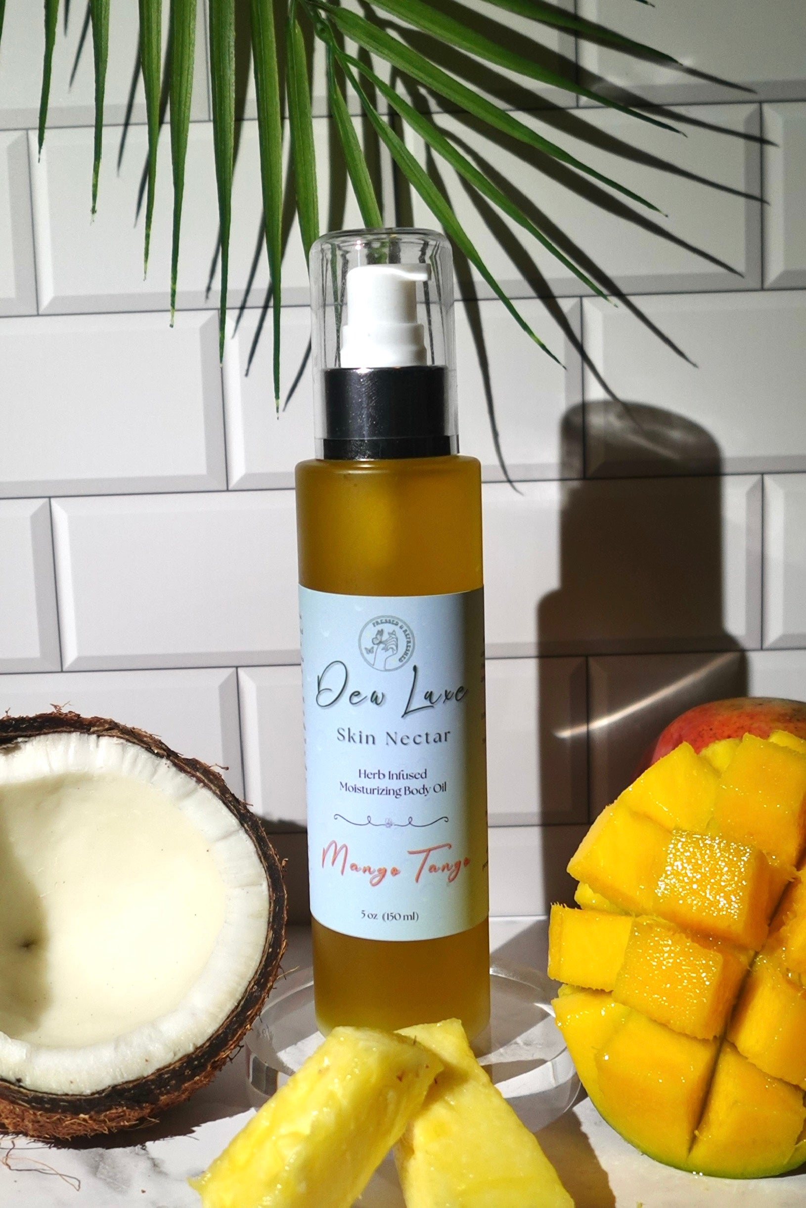 Dew Luxe: Skin Nectar | Herb Infused Body Oil - Mango Tango
