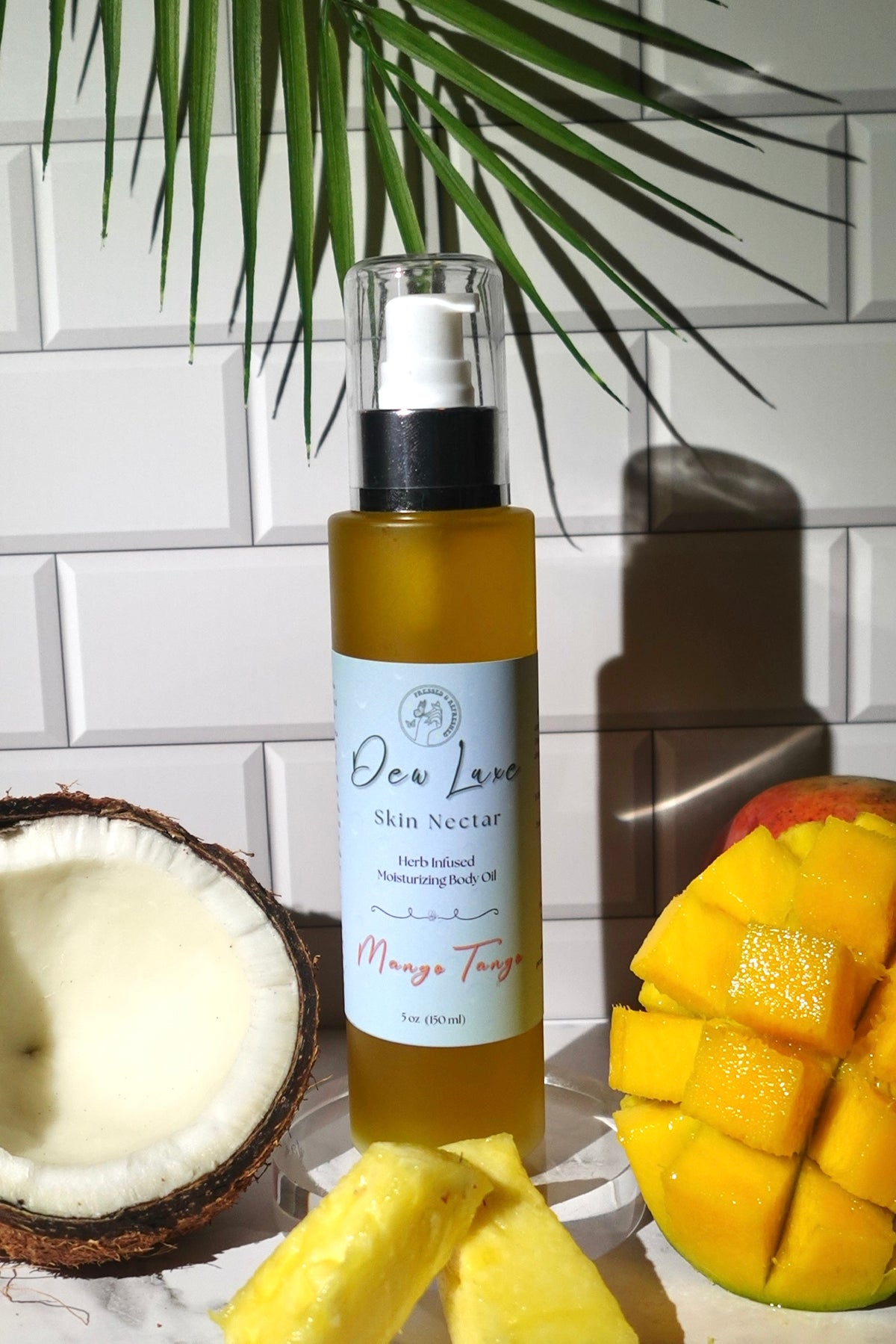 Dew Luxe: Skin Nectar | Herb Infused Body Oil - Mango Tango