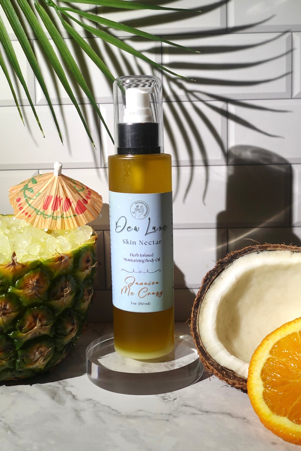 Dew Luxe: Skin Nectar | Herb Infused Body Oil - Jamaica Me Crazy
