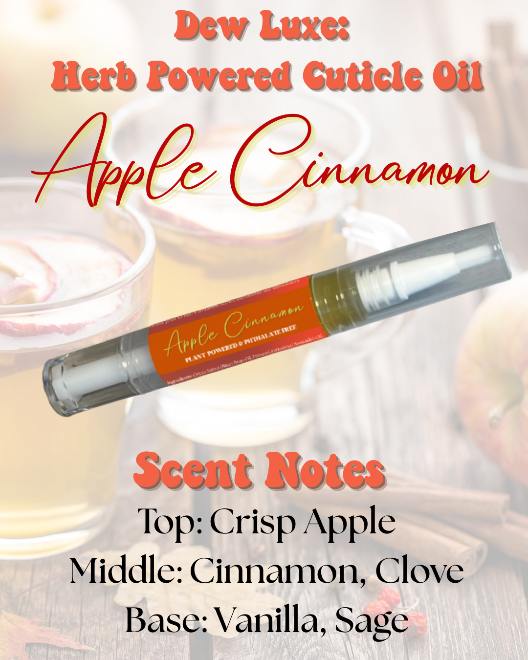 Dew Luxe: Herb Powered Cuticle Oil Pen - 5ml