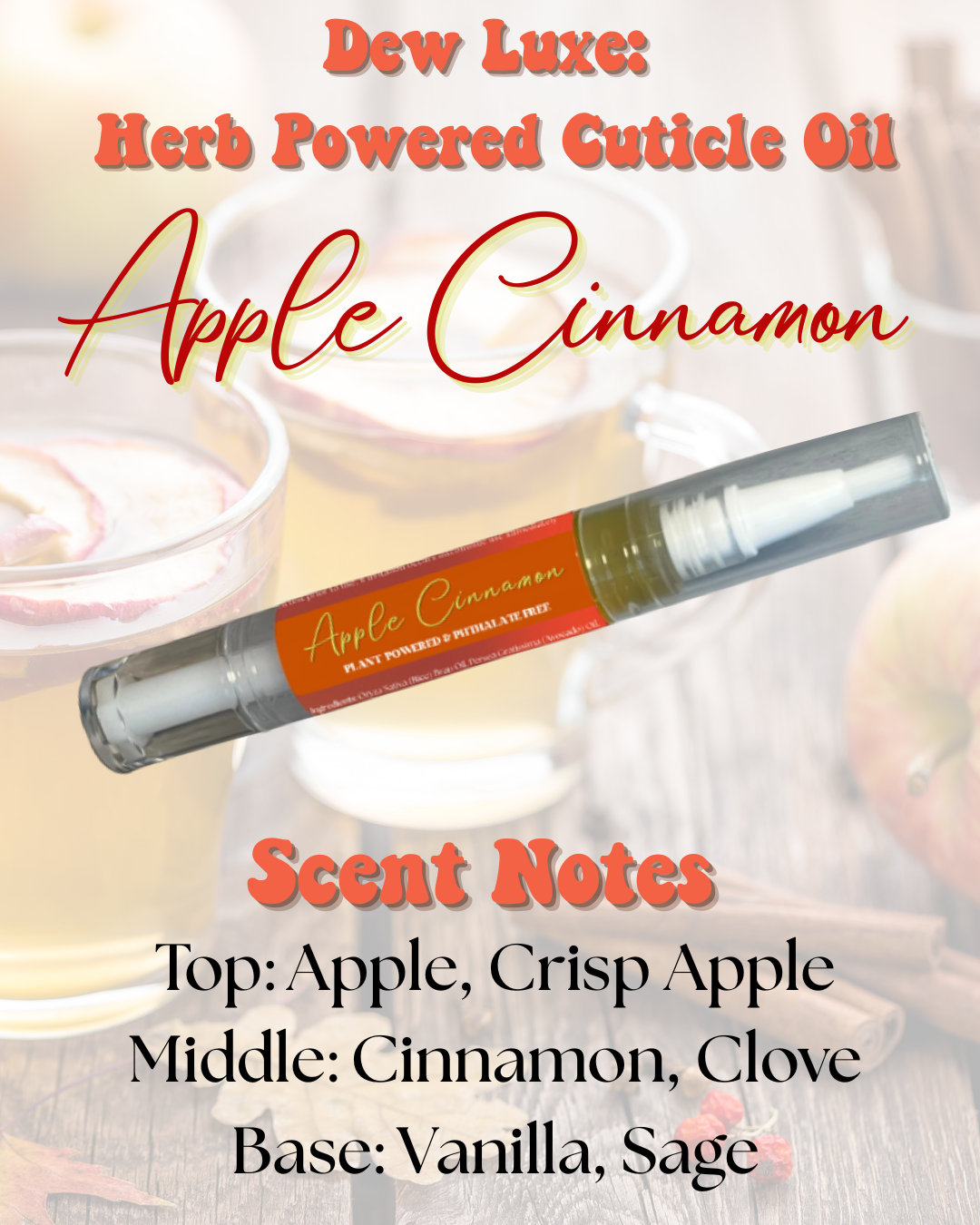 Dew Luxe: Herb Powered Cuticle Oil Pen - 5ml