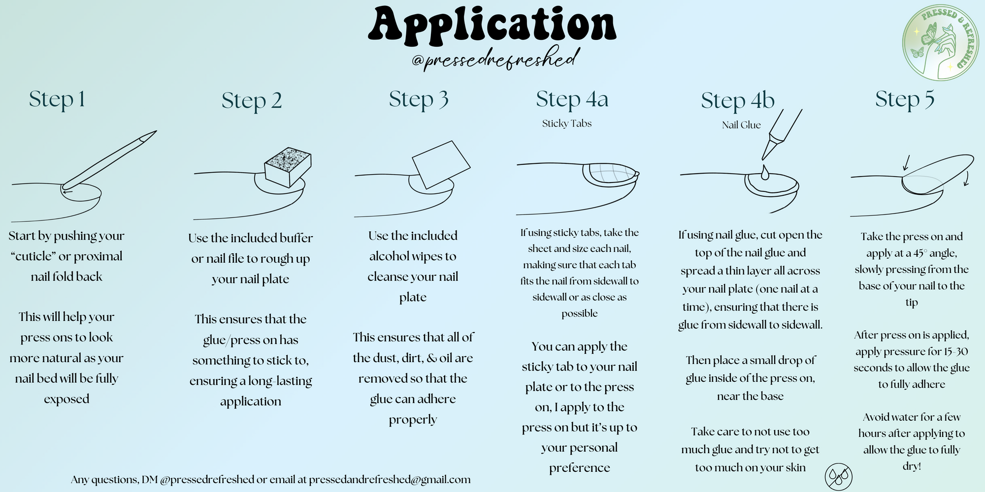 Pressed & Refreshed | How to Apply Press-On Nails: A Step-by-Step Guide ...