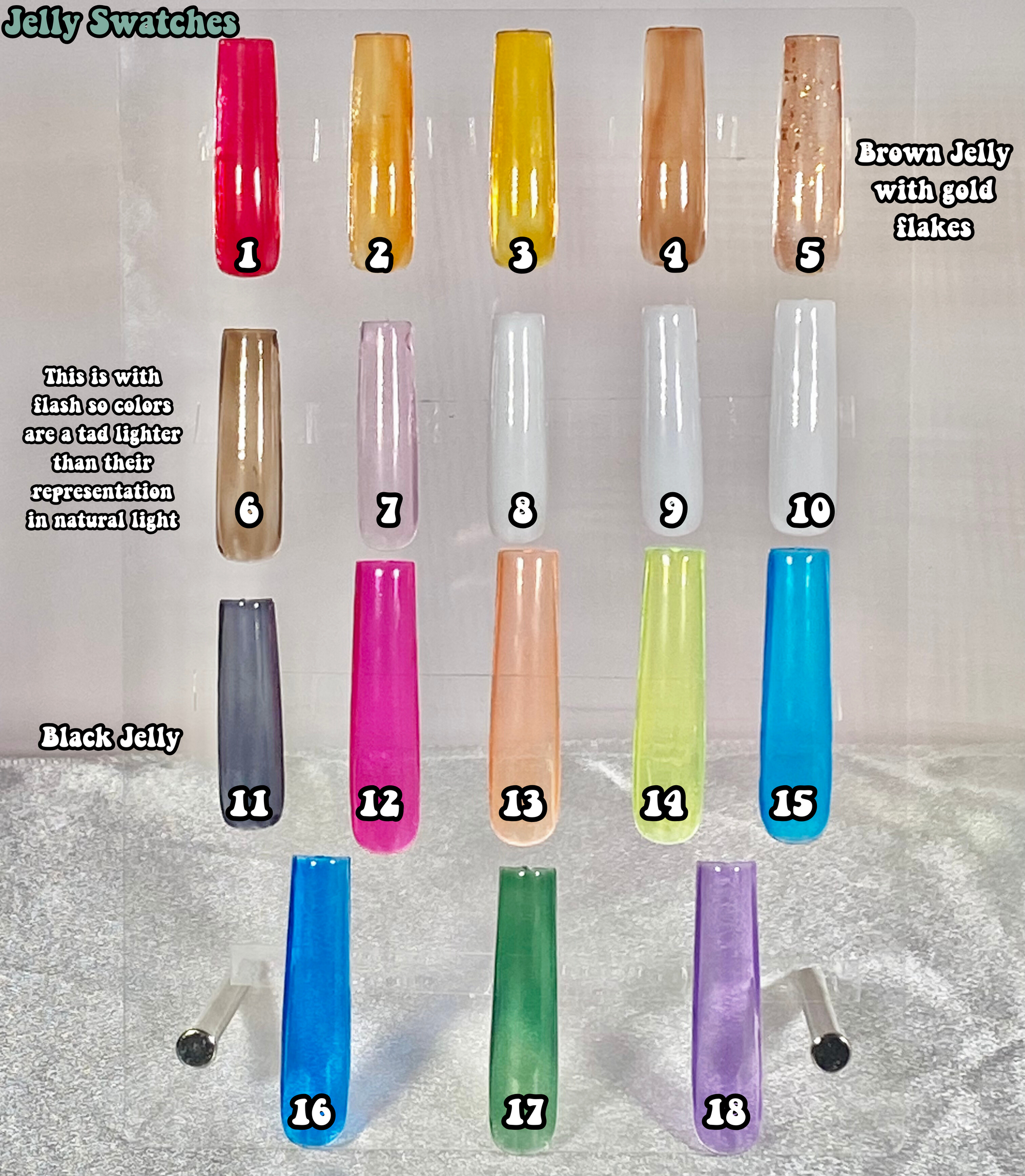 Starter Kit #1 - Sizing Kit, Shade Finder, & Shape & Length Finder