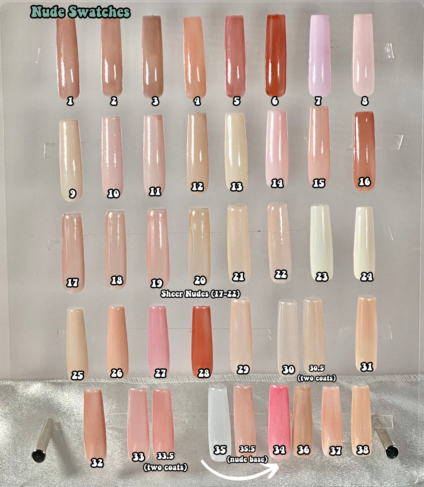 Nude Swatches