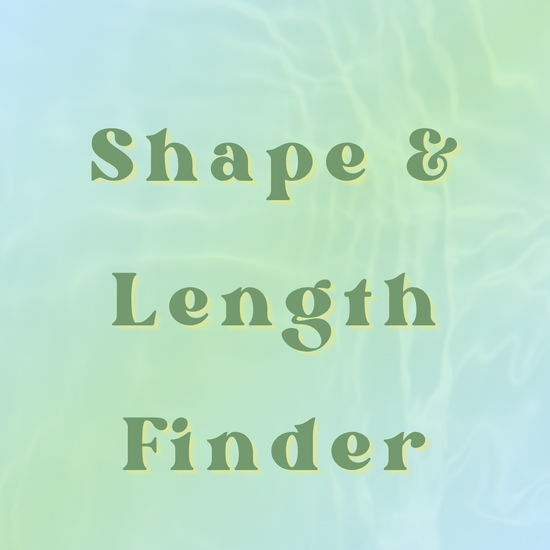 Shape/Length Finder (Select your Lengths)