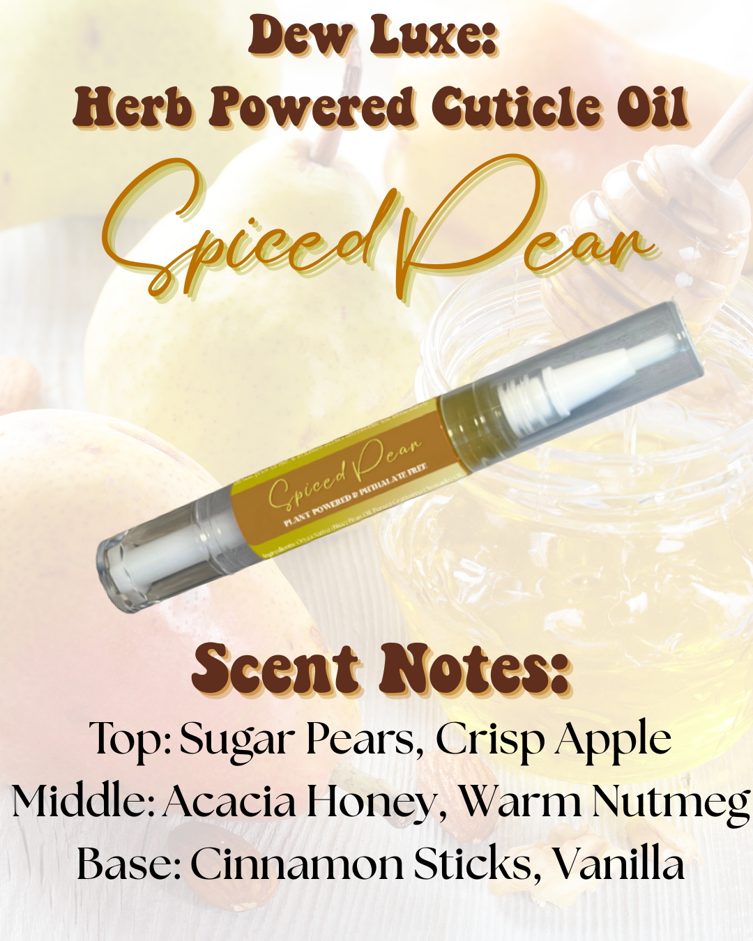Dew Luxe: Herb Powered Cuticle Oil Pen - 5ml